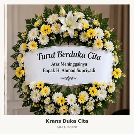 Krans Bunga Duka Beachwalk Bali