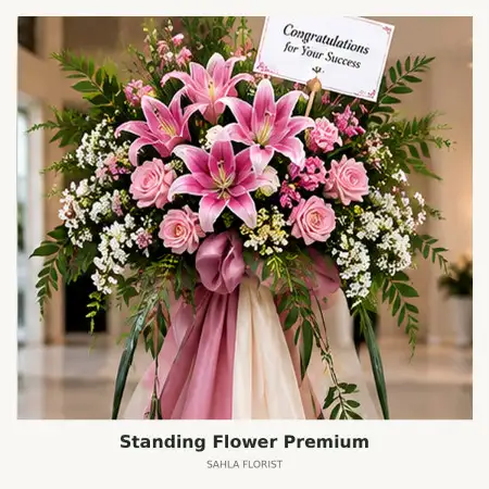 Standing Flowers Beachwalk Bali